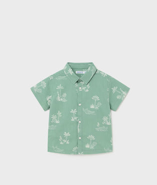 Camisa estampada palmeras niño
