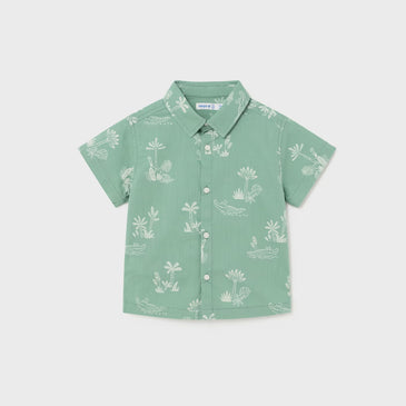 Camisa estampada palmeras niño