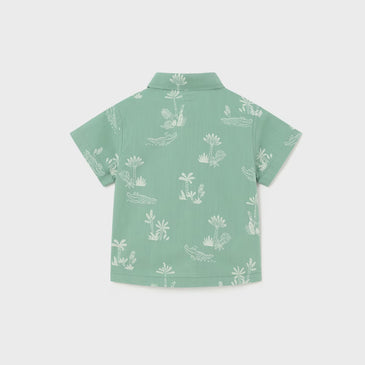 Camisa estampada palmeras niño