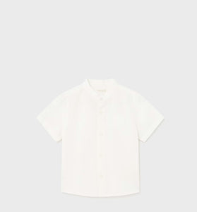 Camisa cuello mao lino niño