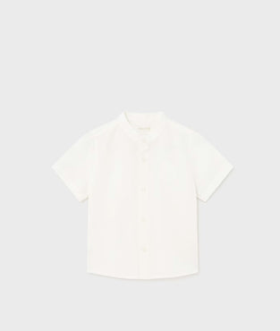 Camisa cuello mao lino niño