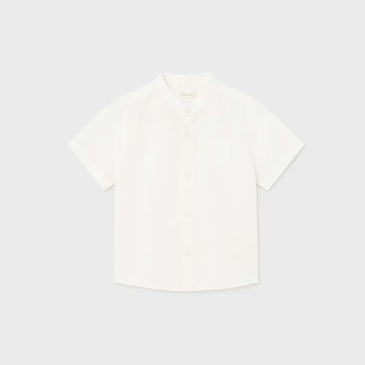 Camisa cuello mao lino niño
