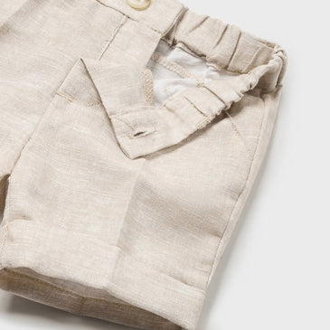 Conjunto pantalon corto chaleco niño