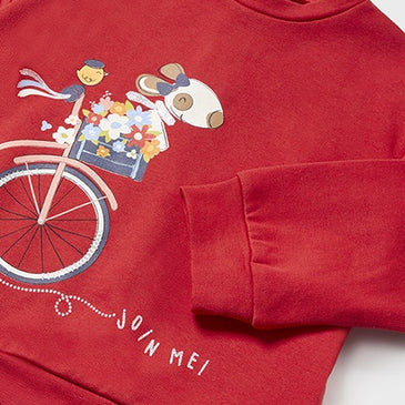 Conjunto de leggins sueter niña