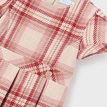 VESTIDO CUADROS ABEL& LULA FRAMBUESA PARA NIÑA