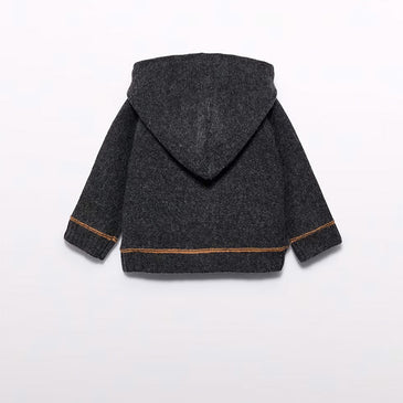 Cardigán tricot forrado niño