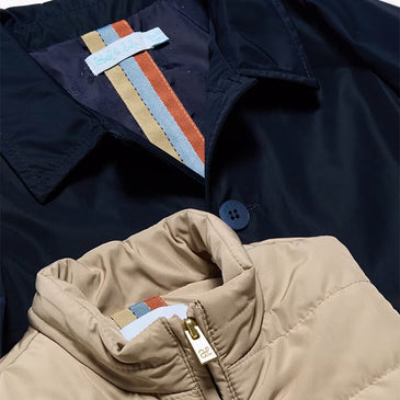 Gabardina con chaleco interior niño