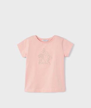 Camiseta flores niña