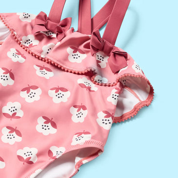 Bañador estampado niña