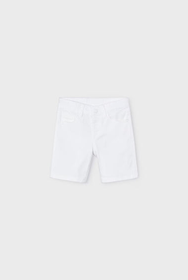 Bermuda sarga 5b basica blanca