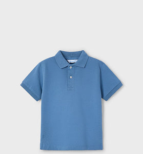 Playera Polo Mayoral Manga Corta Básica Color Regata