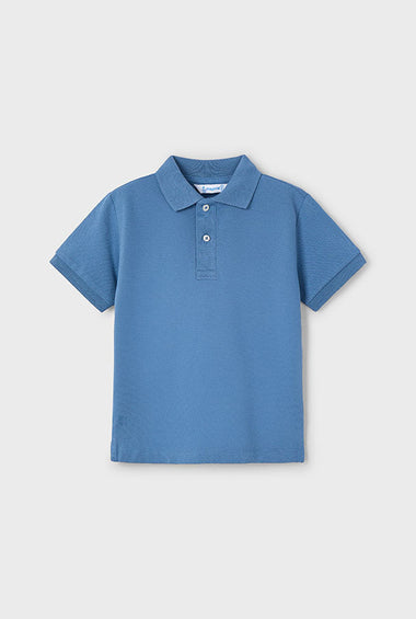 Playera Polo Mayoral Manga Corta Básica Color Regata