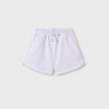 Short de felpa básico Color Blanco