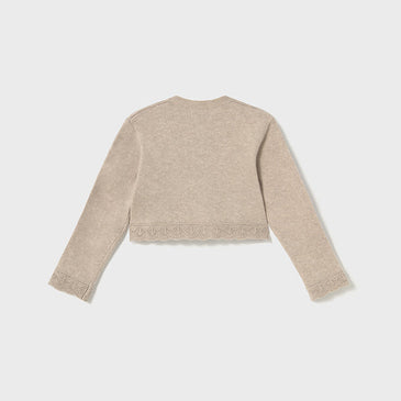 Rebeca básica Mayoral Cuello redondo Color Crudo