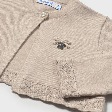 Rebeca básica Mayoral Cuello redondo Color Crudo