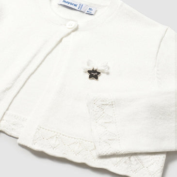 Rebeca básica Mayoral Cuello redondo Color Crudo