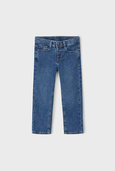 Pantalón de Mezclilla Texano Mayoral Regular Fit Color Medio