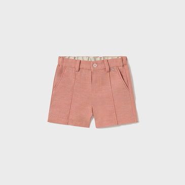 Bermuda vestir Mayoral Color teja