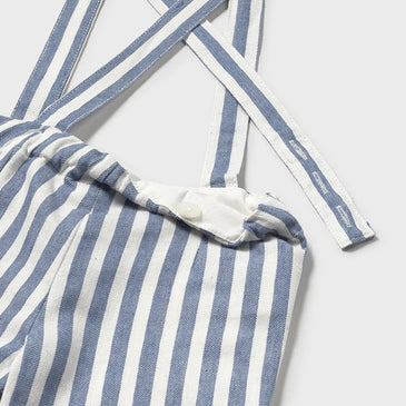 Conjunto Bermuda de vestir de 3 piezas Mayoral Color Rayas