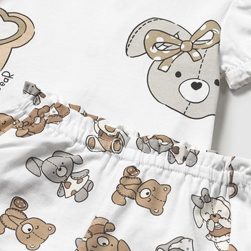 Conjunto Short Mayoral color Galleta