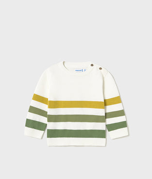 Jersey Franjas Mayoral Color Salvia-Oro