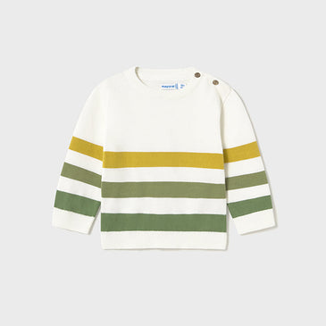 Jersey Franjas Mayoral Color Salvia-Oro