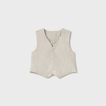 Chaleco de Vestir Mayoral Color Lienzo