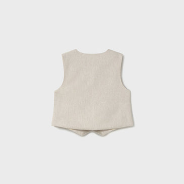 Chaleco de Vestir Mayoral Color Lienzo