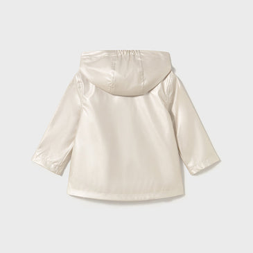Chubasquero para niña Mayoral Color Nacarado