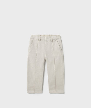 Pantalón de Vestir Mayoral Color Lienzo