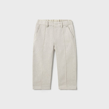 Pantalón de Vestir Mayoral Color Lienzo