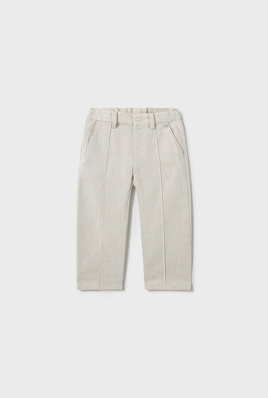 Pantalón de Vestir Mayoral Color Lienzo