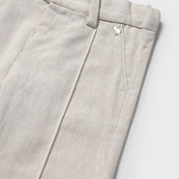 Pantalón de Vestir Mayoral Color Lienzo