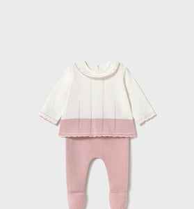 Conjunto Polaina tricot Mayoral Color Sakura