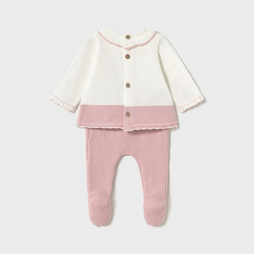 Conjunto Polaina tricot Mayoral Color Sakura