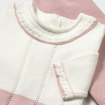 Conjunto Polaina tricot Mayoral Color Sakura