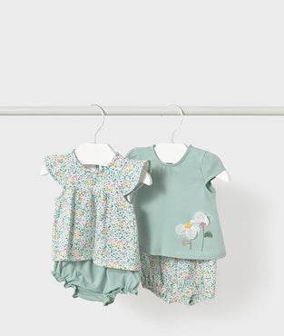 Conjunto punto 4 piezas Mayoral Color Jade