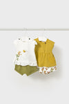 Conjunto punto 4 piezas Mayoral Color Oliva