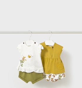 Conjunto punto 4 piezas Mayoral Color Oliva