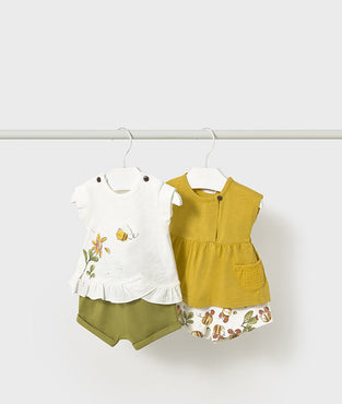 Conjunto punto 4 piezas Mayoral Color Oliva