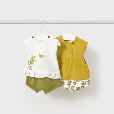 Conjunto punto 4 piezas Mayoral Color Oliva