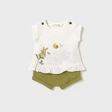 Conjunto punto 4 piezas Mayoral Color Oliva