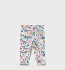 Leggins estampados Mayoral color Rosado