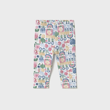 Leggins estampados Mayoral color Rosado