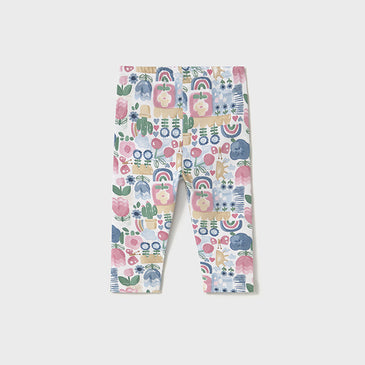 Leggins estampados Mayoral color Rosado