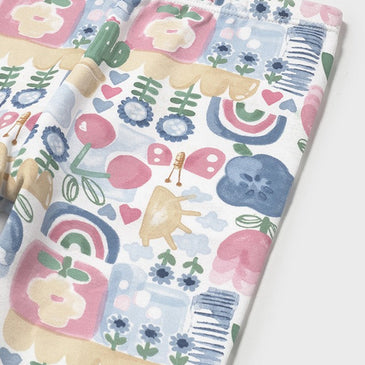 Leggins estampados Mayoral color Rosado