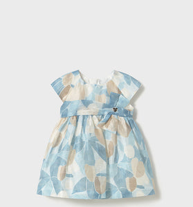Vestido estampado Mayoral Color Cielo