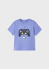 Camiseta embossed niño