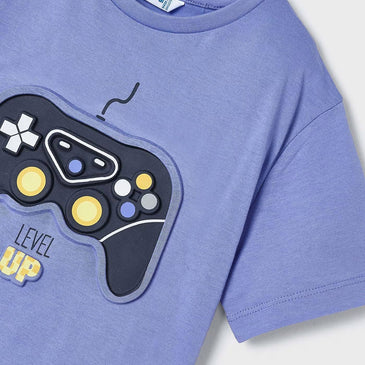 Camiseta embossed niño