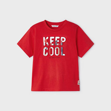 Camiseta embossed niño